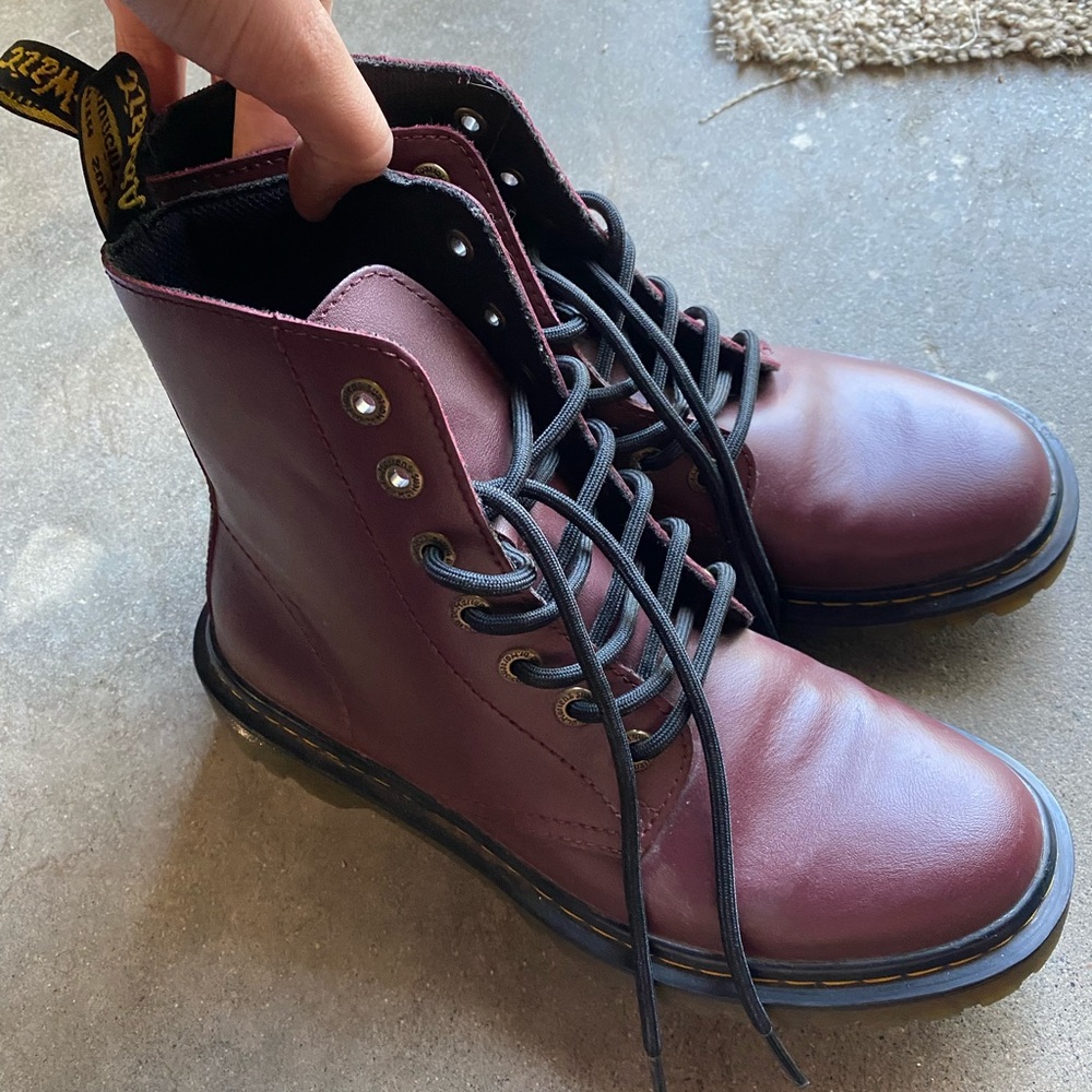 Red cherry Luana doc martens